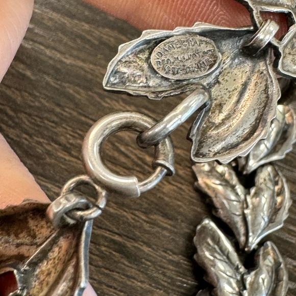 Danecraft Sterling silver Grecian style choker necklace - Picture 6 of 12